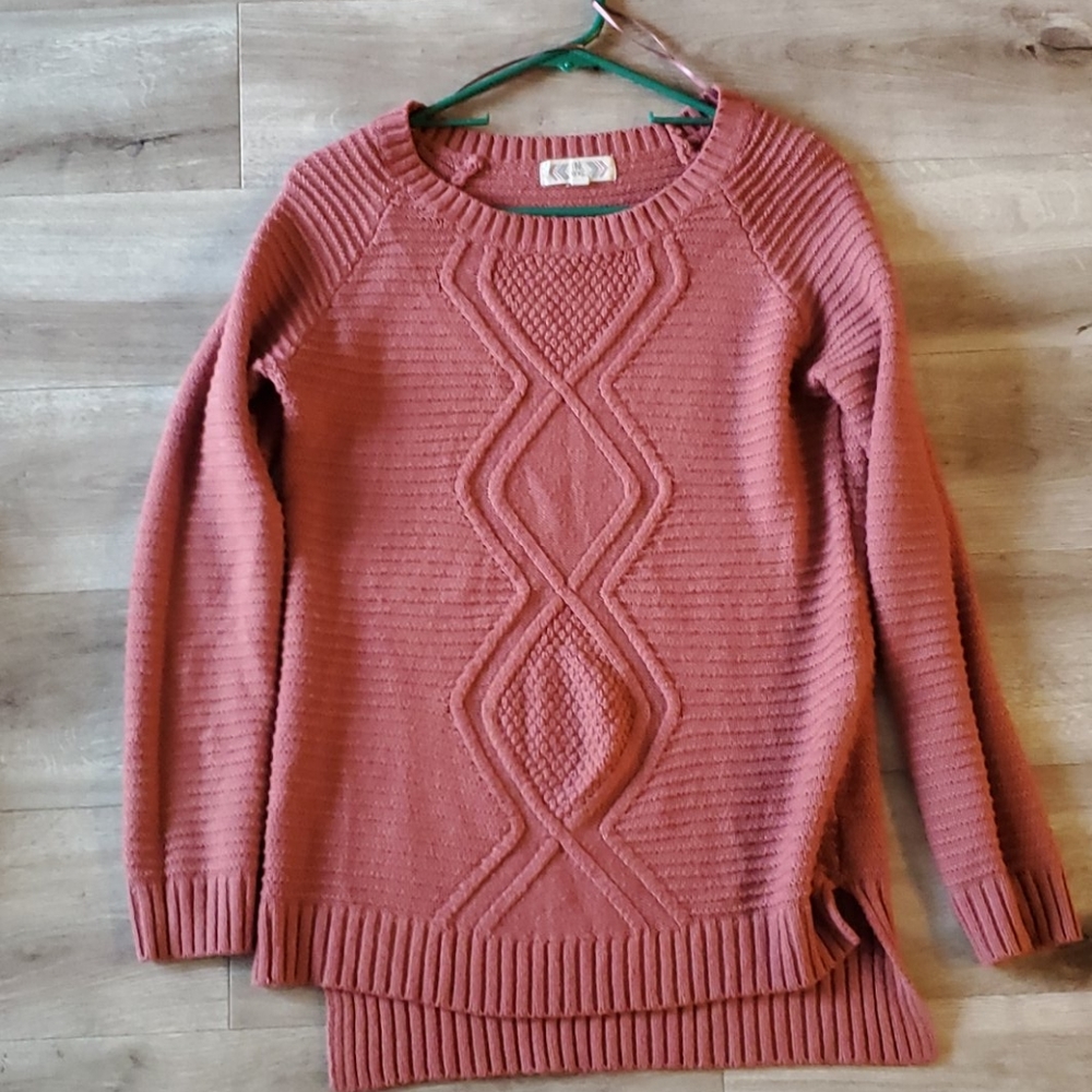 Pink sweater